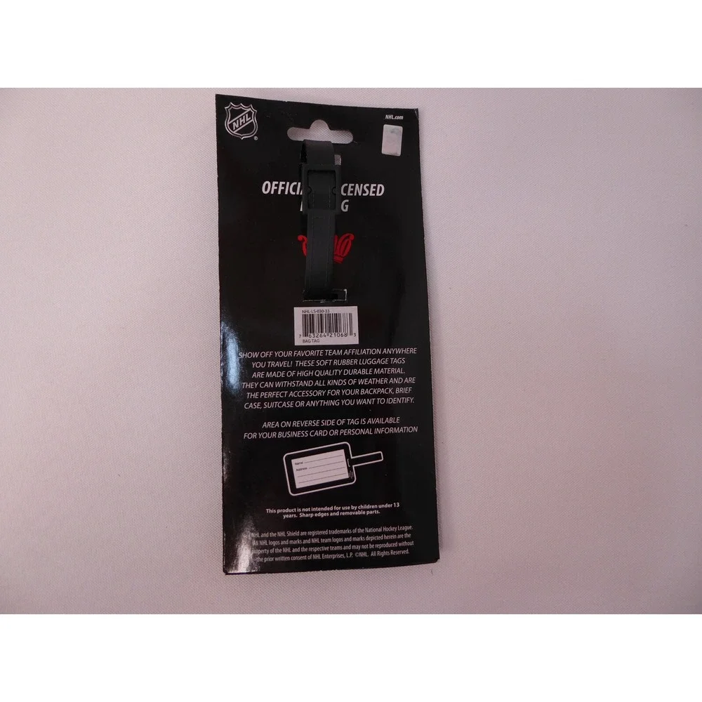 NEW Official NHL Hockey Winnipeg Jets Travel Luggage ID Golf Bag Tag